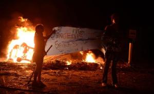 Vecinos de Villa García cortaron ruta 8 ante indiferencia gubernamental