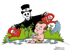 Caricatura de Gervasio Umpiérrez