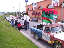 La Unidad Popular moviliza la militancia en todo el país