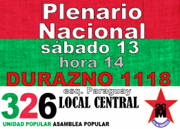 plenario nacional