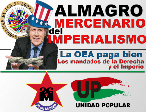 Almagro; gobierno; frente amplio; OEA; Venezuela