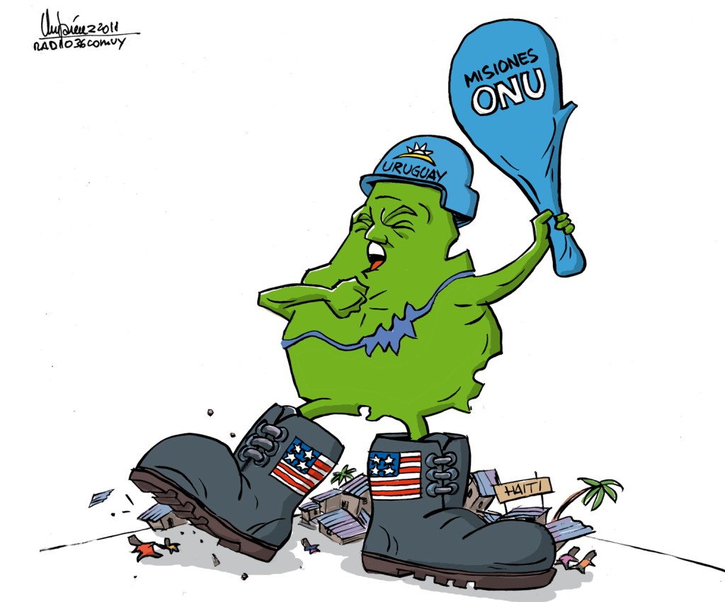 Eduardo Rubio en&nbsp;Haití